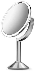 Oglindă cosmetică (5x) cu led/de mărire ø 20 cm Sensor Trio – simplehuman