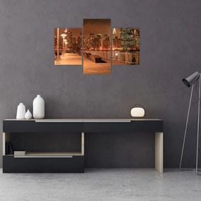 Tablou - Noaptea orașului (90x60 cm)