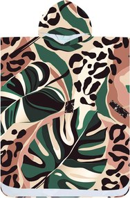 Poncho prosop de plaja SAFARI colorat 80x145 cm
