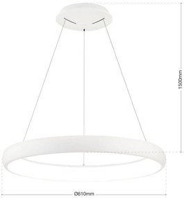 Lustra LED suspendata VENUS D-60cm