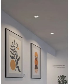 Corp de iluminat LED RGBW încastrat dimabil Eglo 900765 CAROSSO-Z 4,7W/230V alb