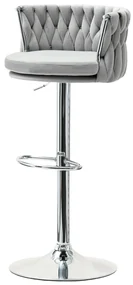 Scaun Adel (gri + chom). 1110644