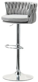 Scaun Adel (gri + chom). Promo -11%. 1110644