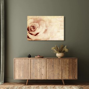 Tablou - floare de trandafir pentru îndrăgostiți (90x60 cm)