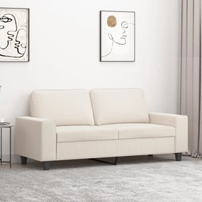 Canapea cu 2 locuri, bej, 140 cm, tesatura microfibra Bej, 174 x 77 x 80 cm
