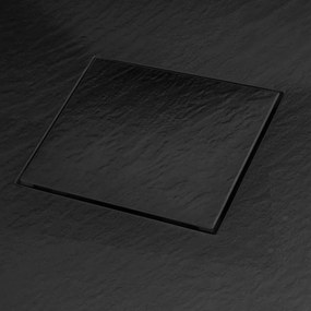 Cadita pentru dus Magnum neagra 90x90
