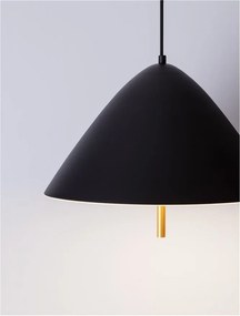 Lustra/Pendul LED design modern OROS negru