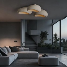BRILAGI - Lampă de tavan WABI SABI 1xE27/60W/230V Ø 50 cm albă