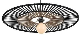 Pendul, lustra design modern Lian negru 40cm