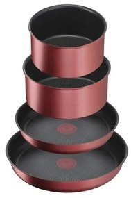 Set de vase de gătit Tefal 10 buc. INGENIO DAILY CHEF cupru