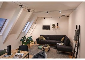 Paulmann 94479 - Set 5x LED/5W, sistem complet cu cablu CIRCLE, 230V, negru