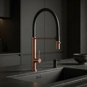 Baterie de bucătărie Rea Viera Auriu copper brush
