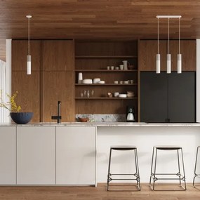 Sollux SL.0647 - Lustr BORGIO 1xGU10/40W/230V beton/metal alb