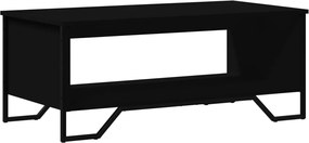 vidaXL Măsuță de cafea, negru, 100x51x40 cm, lemn prelucrat