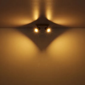 Spot ROBBY 2xGU10/35W/230V gri/maro Globo 57911-2G