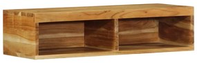 vidaXL Dulap TV montat pe perete 80x30x19 cm, lemn masiv de acacia