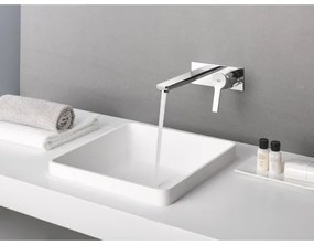 GROHE 23444001 - Baterie pentru lavoar cu două găuri LINEARE, 207 mm, crom lucios