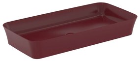 Lavoar pe blat Ideal Standard Atelier Ipalyss Pomegranate 80 cm rosu bordo