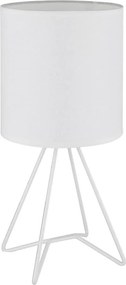 Globo 21734W - Lampă de masă TAMIAN 1xE14/40W/230V albă