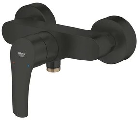 Baterie dus monocomanda negru mat Grohe Eurosmart New