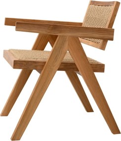 Scaun design natural pentru interior si exterior Kristo