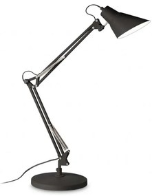 Lampa de birou cu brat articulat SALLY TL1 TOTAL BLACK