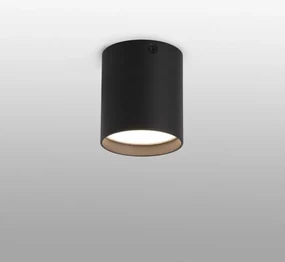 Spot LED aplicat plafon design modern HARU negru