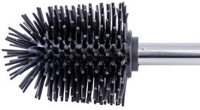 Perie WC cu mâner din oțel inoxidabil Wenko