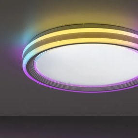 Leuchten Direkt 15154-16-LED RGB Plafonieră EDGING 39W/230V dimabilă + DO