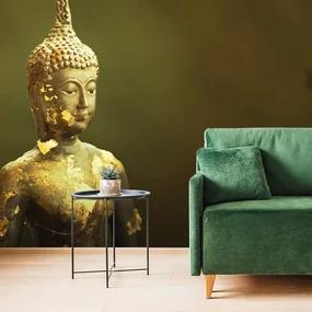 Tapet Buddha și reflecția lui