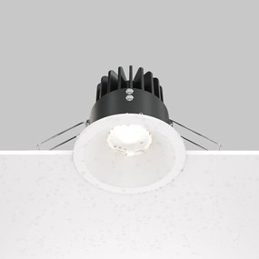 Spot LED incastrabil dimabil design modern IP65 Zoom alb 8,5cm 12W