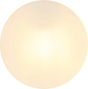 Plafoniera pentru exterior design modern IP44 Vranos negru, opal