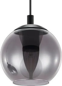 Abajur din sticlă de rezervă Eglo ARISCANI 170x155 mm negru