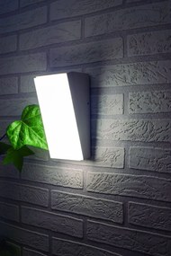 Aplica LED iluminat exterior modern IP65 SOLDEN gri inchis