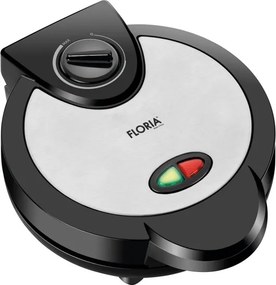 Aparat de facut vafe FLORIA ZLN3787 - 1300W, placi ceramice, termostat reglabil
