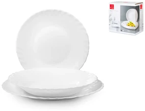 Serviciu de masa 18 piese opal alb, Primus