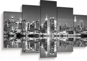 Tablou - New York, alb-negru (150x105 cm)