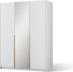 Dulap Alera III Hinged – cu oglindă – 148x58x204 cm – Alb – Alera III Hinged Dulap – Varianta 2