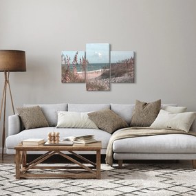 Tablou - Plaja roz (90x60 cm)