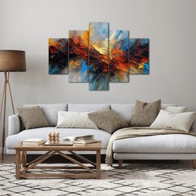 Tablou - Textura culorii (150x105 cm)