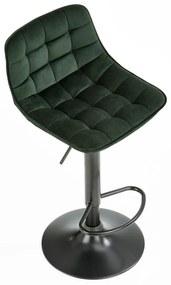 Scaun tip bar Hertha (verde închis). 1039568
