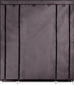 Stander haine METIN VNW15, maro, material textil/metal, 150x45x175 cm