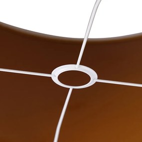 Abajur din catifea auriu 50/50/25