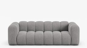 Canapea Lupine 3 locuri chenille Eden L230 cm