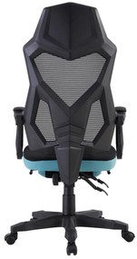 Scaun de birou Jarak 884H-L036 (negru + neo mint). 1075437