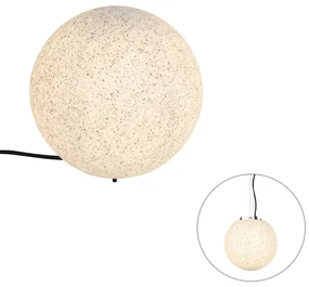 Lampă de exterior modernă gri 25 cm IP65 - Nura