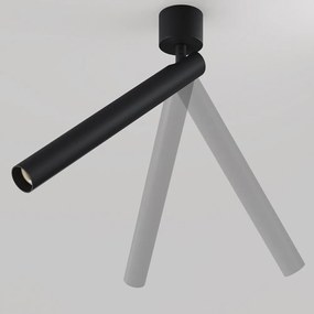 Spot LED aplicat directionabil stil minimalist Focus T negru