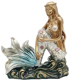 Statueta sirena NERIDA, 10cm