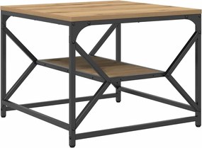 vidaXL Masă de cafea Stejar Artizanal 51 x 50 x 40 cm