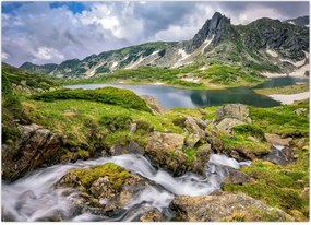 Tablou - Vedere la Muntele Rila (70x50 cm)